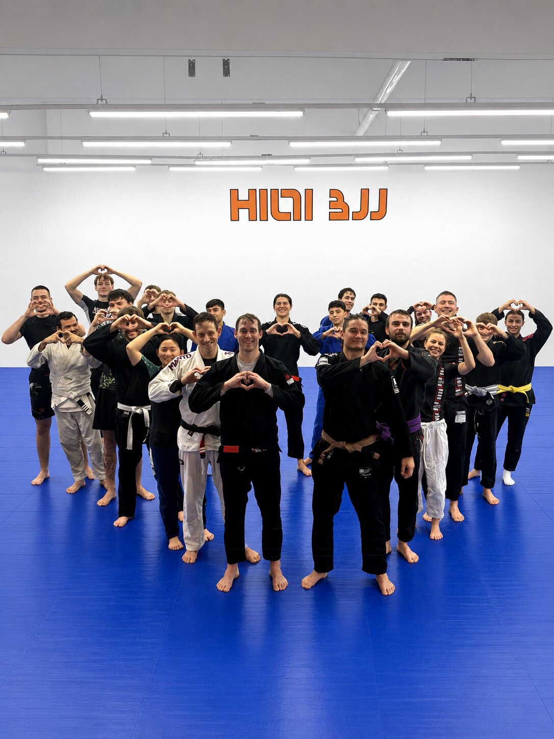 Hilti BJJ Berlin Community auf der Matte