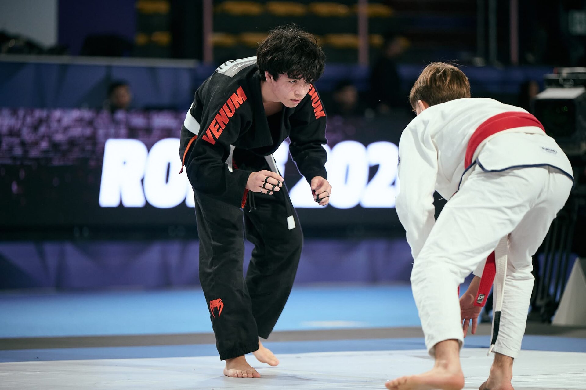 Jugendlicher im Wettkampf bei den European Open