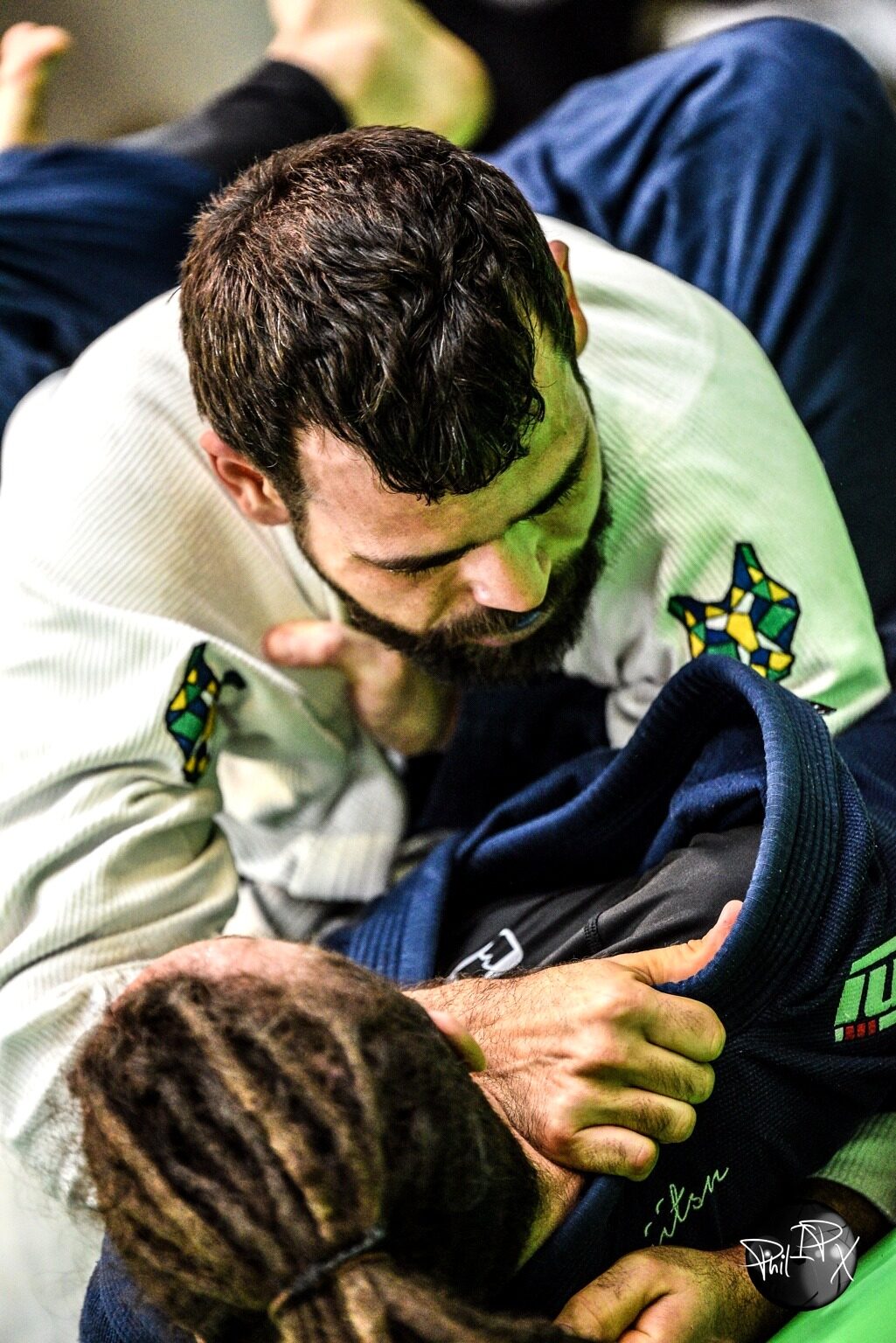 Mauricio beim Grappling